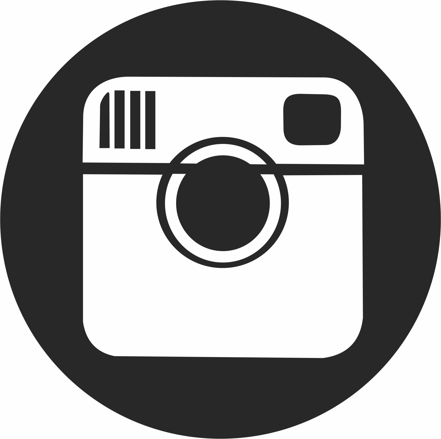 instagram logo clipart - Para archivos DXF CDR SVG cortados con láser ...
