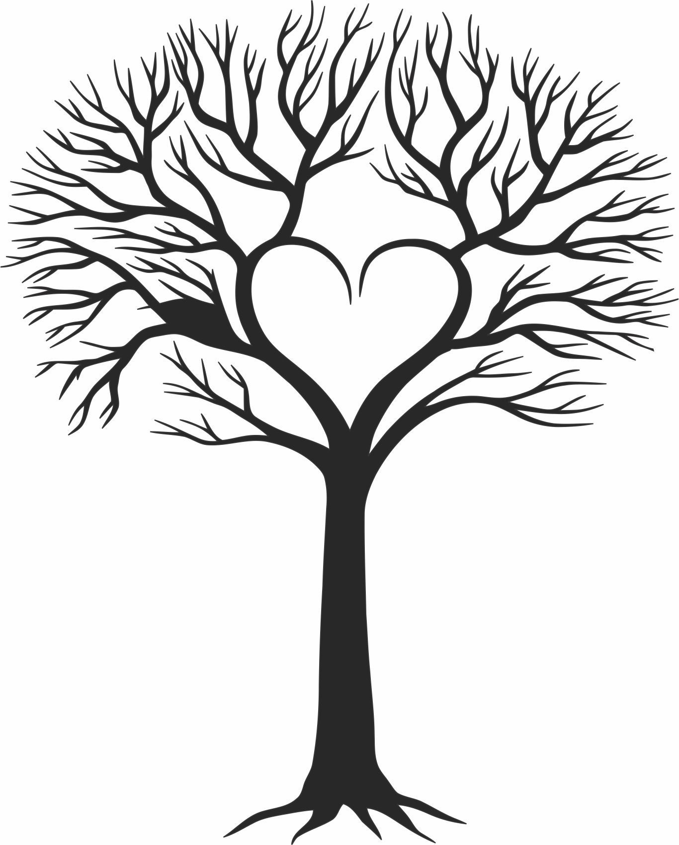 Download Family Tree - For Laser Cut DXF CDR SVG Files - free ...