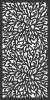 Decorative wall screen pattern - For Laser Cut DXF CDR SVG Files - free download