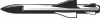 Missile rocket clipart - For Laser Cut DXF CDR SVG Files - free download