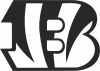 Cincinnati Bengals American football team logo - Para archivos DXF CDR SVG cortados con láser - descarga gratuita
