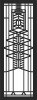 3D decorative wall hanging screen door panel pattern - Para archivos DXF CDR SVG cortados con láser - descarga gratuita