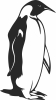 Penguin clipart - Para archivos DXF CDR SVG cortados con láser - descarga gratuita