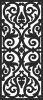 floral Wreath wall art - Para archivos DXF CDR SVG cortados con láser - descarga gratuita