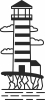 lighthouse tower clipart - For Laser Cut DXF CDR SVG Files - free download