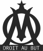 Logo Marseille football - For Laser Cut DXF CDR SVG Files - free download