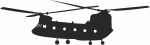 24 Helicopter Aircraft Silhouette