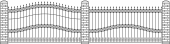 Gate entrance door entry - Para archivos DXF CDR SVG cortados con láser - descarga gratuita