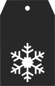 Christmas snowflake ornaments - fichier DXF SVG CDR coupe, prêt à découper pour plasma routeur laser