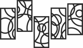 wall pattern canva cliparts - Para archivos DXF CDR SVG cortados con láser - descarga gratuita