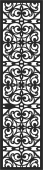 pattern Door   screen - For Laser Cut DXF CDR SVG Files - free download