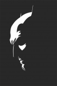 Made a minimalist version of the Batfleck cowl picture - For Laser Cut DXF CDR SVG Files - free download