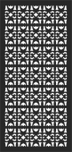 Decorative pattern wall screens panel  - For Laser Cut DXF CDR SVG Files - free download