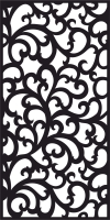 decorative door panel wall screen pattern - For Laser Cut DXF CDR SVG Files - free download