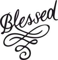 blessed love sign - For Laser Cut DXF CDR SVG Files - free download