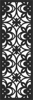 screen wall   decorative  Pattern   decorative - Para archivos DXF CDR SVG cortados con láser - descarga gratuita