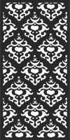 decorative  Door PATTERN  WALL  Door decorative   Wall - For Laser Cut DXF CDR SVG Files - free download