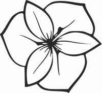 Roses Floral flowers clipart - Para archivos DXF CDR SVG cortados con láser - descarga gratuita
