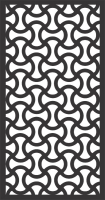 Deer scen decorative panel wall door pattern - For Laser Cut DXF CDR SVG Files - free download
