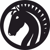 trojan horse decal - For Laser Cut DXF CDR SVG Files - free download