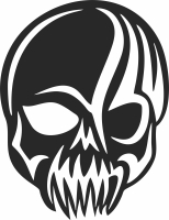 kod esport logo skull - Para archivos DXF CDR SVG cortados con láser - descarga gratuita
