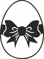 happy Easter egg clipart - Para archivos DXF CDR SVG cortados con láser - descarga gratuita