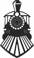 Train clipart - For Laser Cut DXF CDR SVG Files - free download