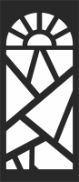 a split letter monogram christmas - Para archivos DXF CDR SVG cortados con láser - descarga gratuita