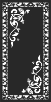 decorative pattern panel wall screen - For Laser Cut DXF CDR SVG Files - free download