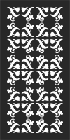decorative pattern panel wall screen - For Laser Cut DXF CDR SVG Files - free download