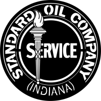 indiana standard oil company logo Sign - For Laser Cut DXF CDR SVG Files - free download