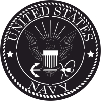 United states navy logo - Para archivos DXF CDR SVG cortados con láser - descarga gratuita