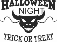 halloween night clipart - For Laser Cut DXF CDR SVG Files - free download