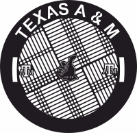 BBQ Grilling Grill Barbecue Texas A&M - For Laser Cut DXF CDR SVG Files - free download