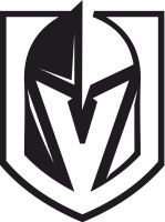 Vegas Golden Knights NHL hockey - fichier DXF SVG CDR coupe, prêt à découper pour plasma routeur laser