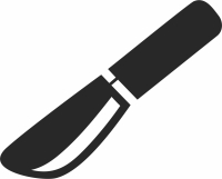 Medical Knife Symbol cliparts - Para archivos DXF CDR SVG cortados con láser - descarga gratuita