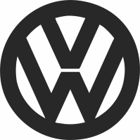 Volkswagen  clipart - Para archivos DXF CDR SVG cortados con láser - descarga gratuita