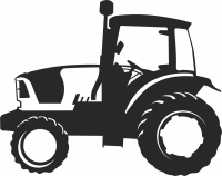 tractor clipart - Para archivos DXF CDR SVG cortados con láser - descarga gratuita