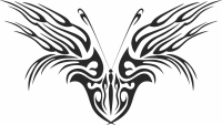 Butterfly art decor - Para archivos DXF CDR SVG cortados con láser - descarga gratuita