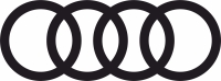 audi logo - Para archivos DXF CDR SVG cortados con láser - descarga gratuita