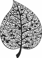 leaf wall arts - For Laser Cut DXF CDR SVG Files - free download
