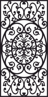 panel decorative wall screen pattern - For Laser Cut DXF CDR SVG Files - free download