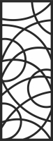 decorative panel door wall screen pattern - Para archivos DXF CDR SVG cortados con láser - descarga gratuita