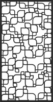 Wall Screen decorative Door Pattern - Para archivos DXF CDR SVG cortados con láser - descarga gratuita