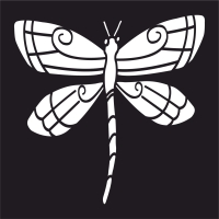 Butterfly wall art - Para archivos DXF CDR SVG cortados con láser - descarga gratuita