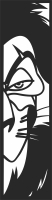 geometric tiger wall art - Para archivos DXF CDR SVG cortados con láser - descarga gratuita