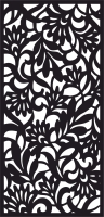 decorative panel door screen wall pattern - For Laser Cut DXF CDR SVG Files - free download