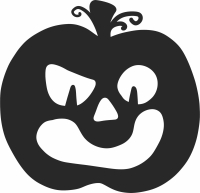 Scary Pumpkin for halloween - fichier DXF SVG CDR coupe, prêt à découper pour plasma routeur laser
