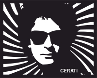 Gustavo Cerati Wall Art - Para archivos DXF CDR SVG cortados con láser - descarga gratuita