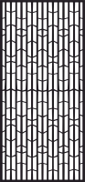 decorative panel door wall screen pattern - For Laser Cut DXF CDR SVG Files - free download